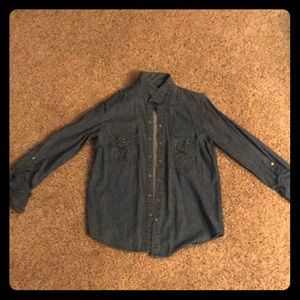 Long Sleeve Denim Shirt